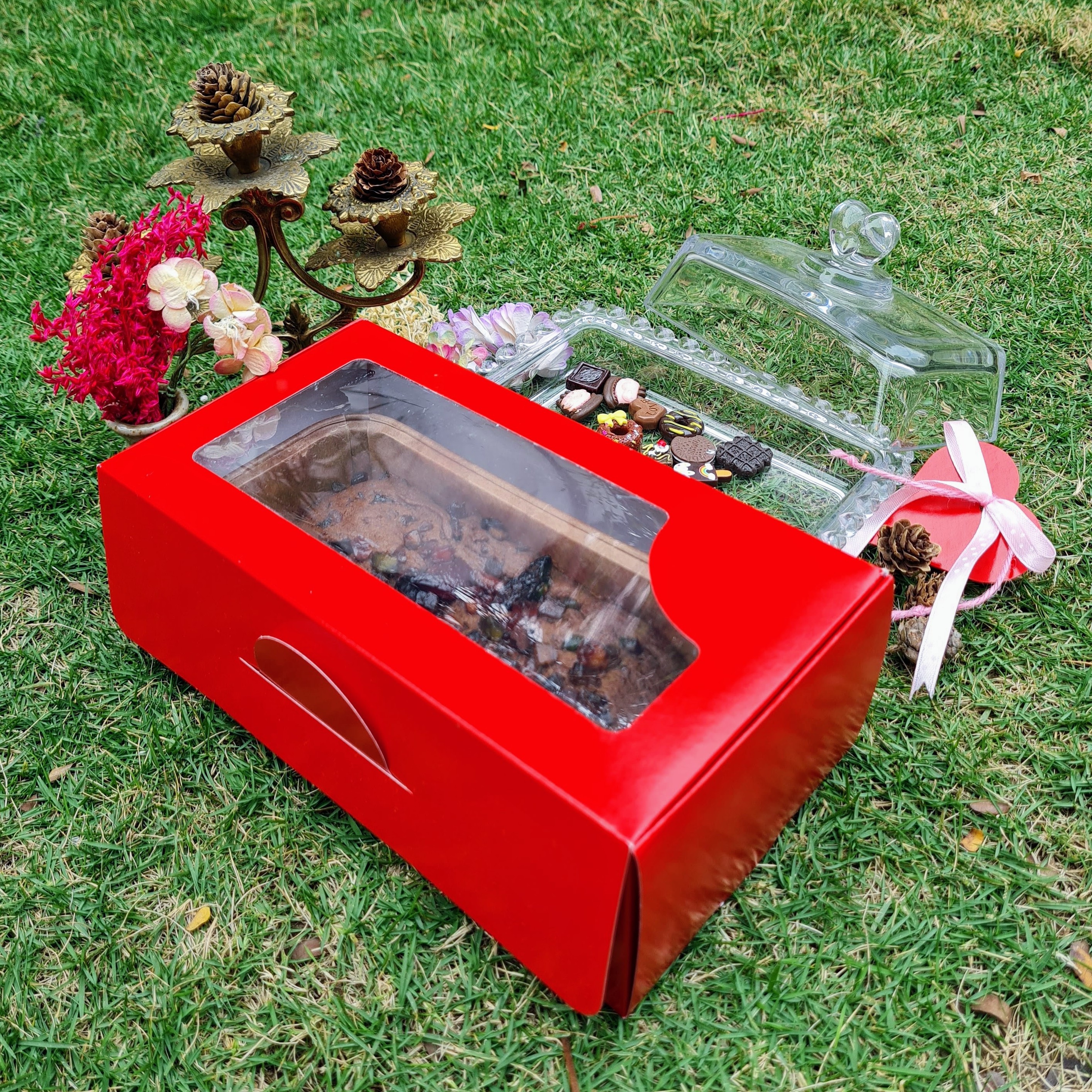 Plum Cake / Bread Box Red