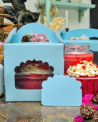 1 Jar Box (Coral Blue)