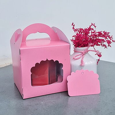 1 Jar Box (Blush Pink)