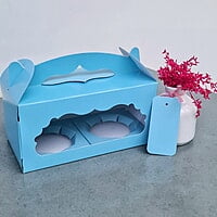 2 Jar Box (Coral Blue)