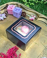 Peony Black (Foil Print)