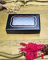 6 Tealights Black (Foil Print) 6 Tealights Black (Foil Print)